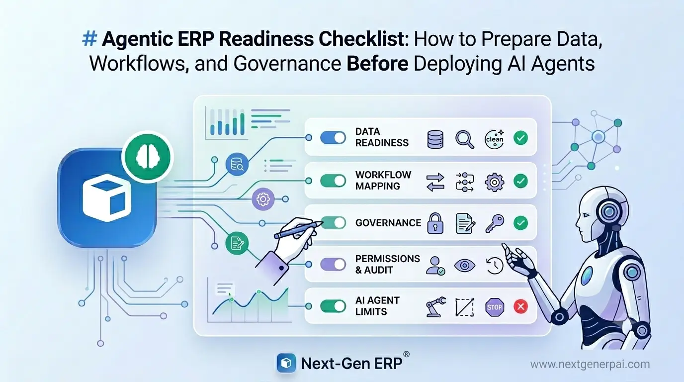 Agentic ERP Readiness Checklist