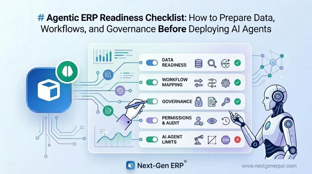 Agentic ERP Readiness Checklist