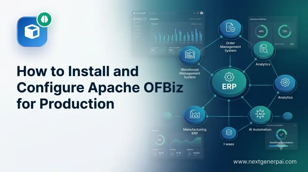 How to Install and Configure Apache OFBiz for Production