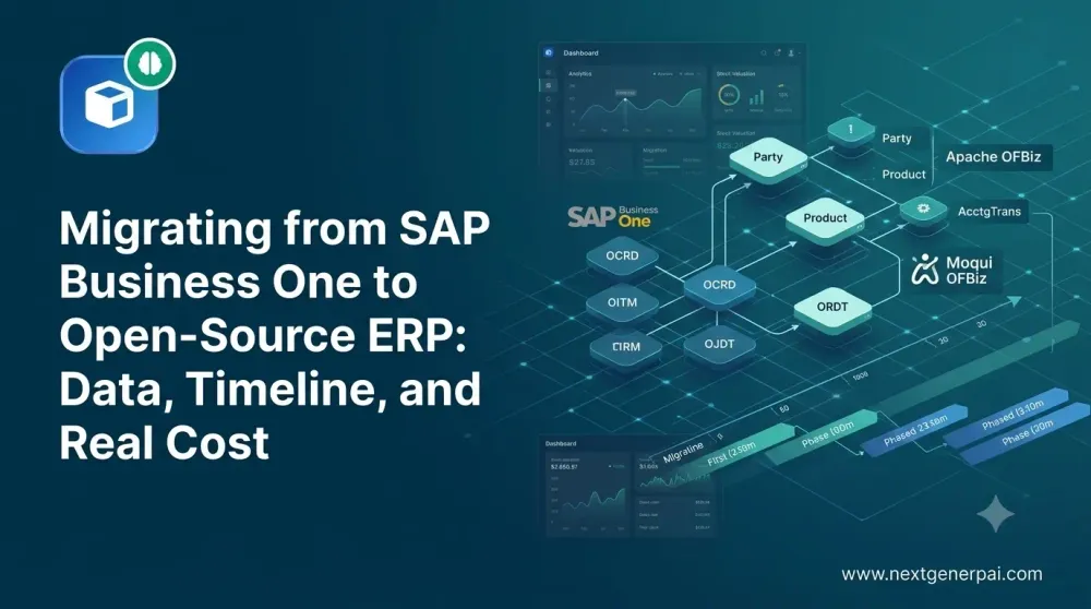 Migrating from SAP Business One to Open-Source ERP: Data, Timeline, and Real Cost