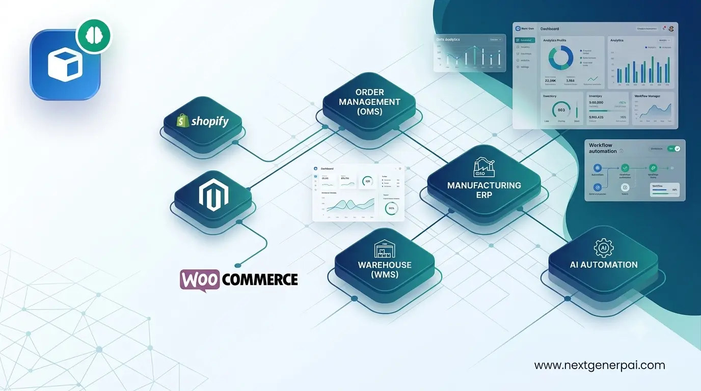 Connecting Shopify, Magento, and WooCommerce to an Open-Source ERP
