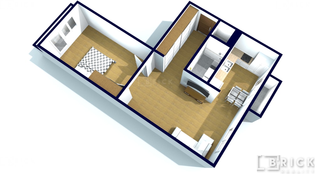 Predaj 2-izbový byt, 60 m2, Kadnárova ul. Bratislava -Rača