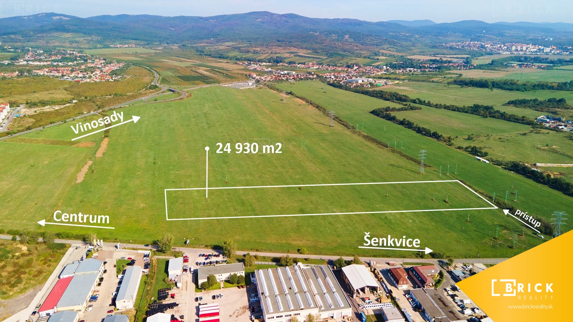 PREDAJ: stavebný pozemok, 24 930 m2, Pezinok