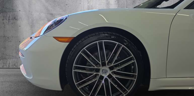 Porsche 718 Boxster 2025 blanc