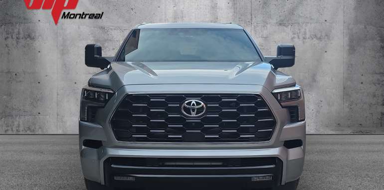 Toyota Sequoia Platinum 2025 argent