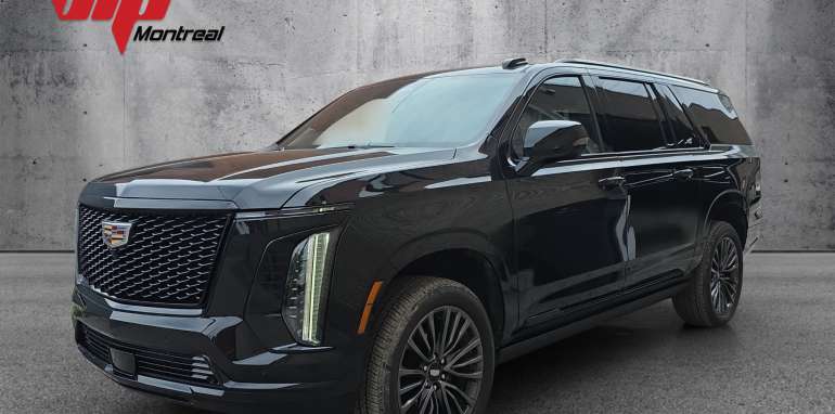 CADILLAC ESCALADE SPORT PLATINUM ESV 2026 noir