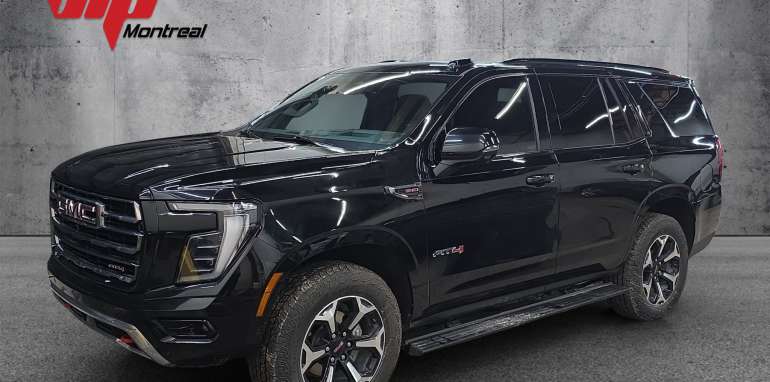 GMC YUKON AT4 2025 noir
