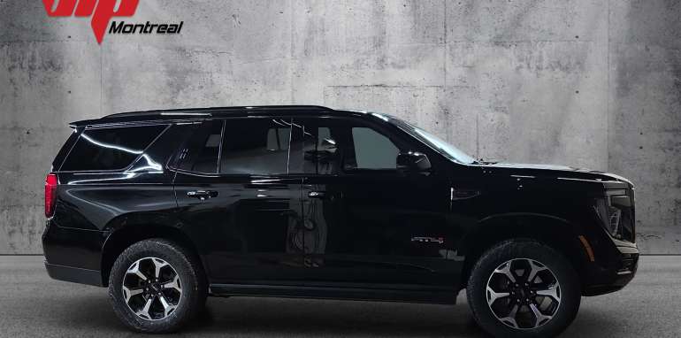 GMC YUKON AT4 2025 noir