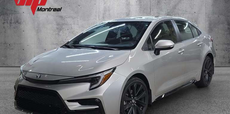 Toyota Corolla Hybrid XSE 2025 argent
