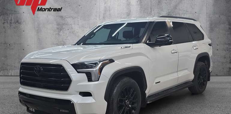 Toyota Sequoia Limited 2025 blanc