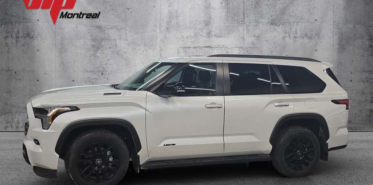 Toyota Sequoia Limited 2025 blanc