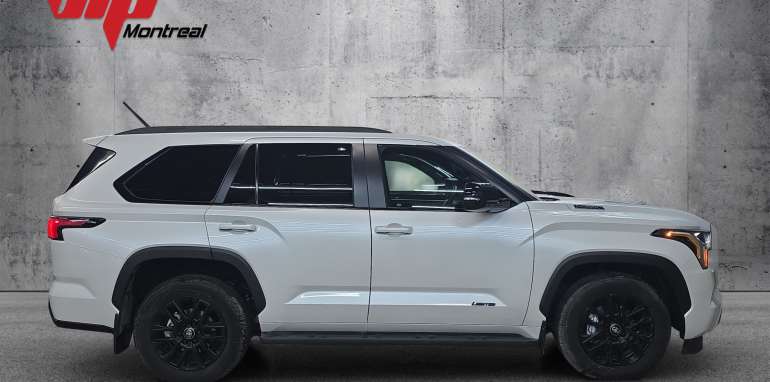 Toyota Sequoia Limited 2025 blanc