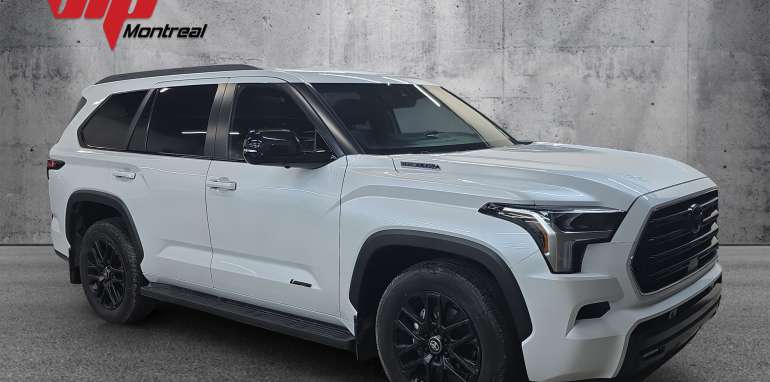 Toyota Sequoia Limited 2025 blanc