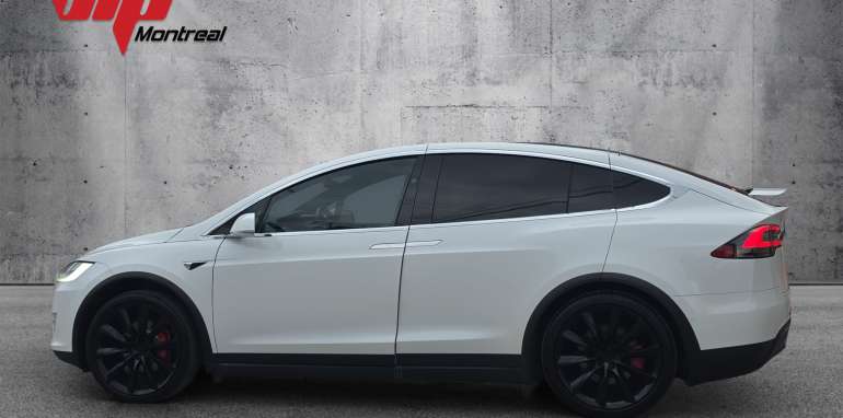 Tesla Model X Performance LUDICROUS AWD 2021 blanc