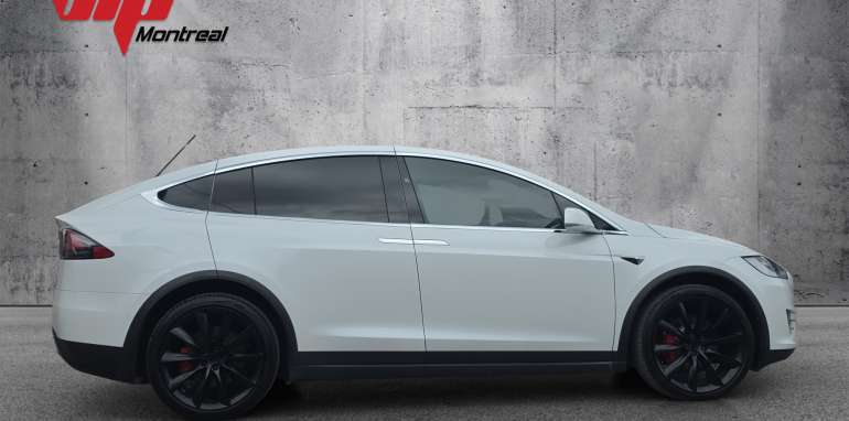 Tesla Model X Performance LUDICROUS AWD 2021 blanc