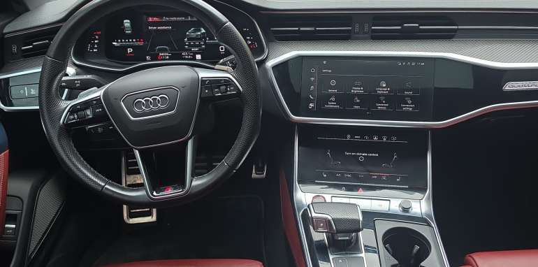Audi S6 2021 noir