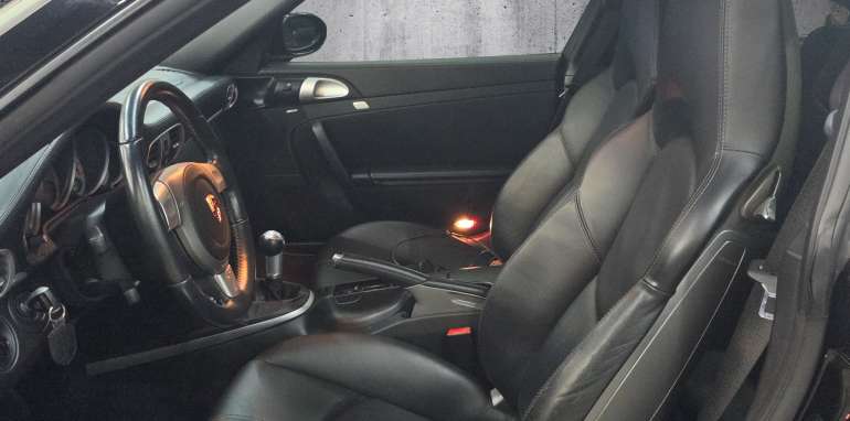Porsche 911 Turbo 2007 noir