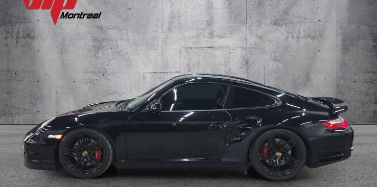 Porsche 911 Turbo 2007 noir