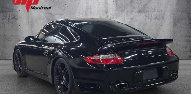 Porsche 911 Turbo 2007 noir