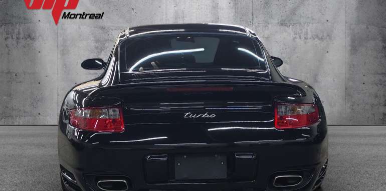 Porsche 911 Turbo 2007 noir