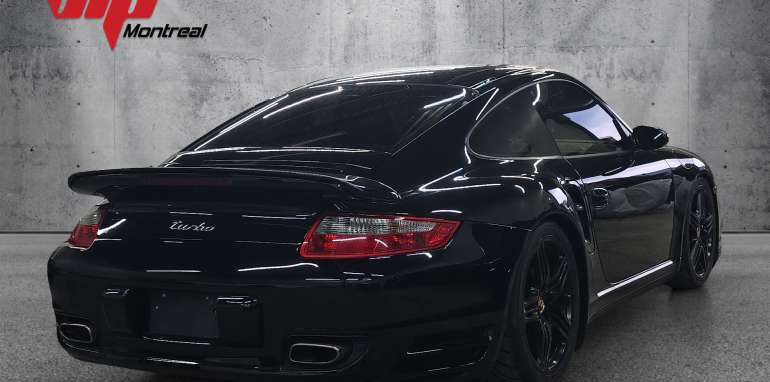 Porsche 911 Turbo 2007 noir