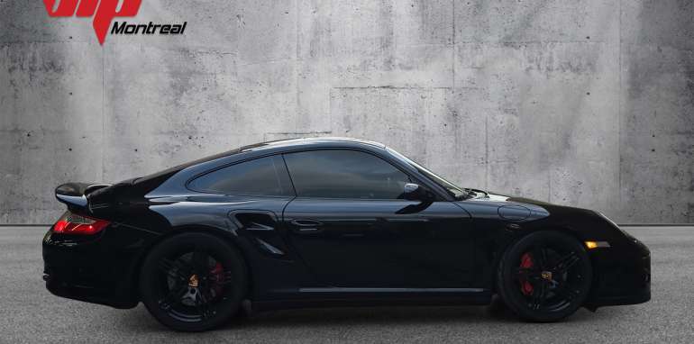 Porsche 911 Turbo 2007 noir