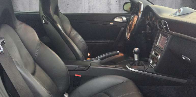 Porsche 911 Turbo 2007 noir