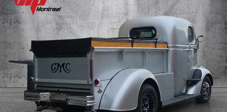 GMC COE 1938 argent