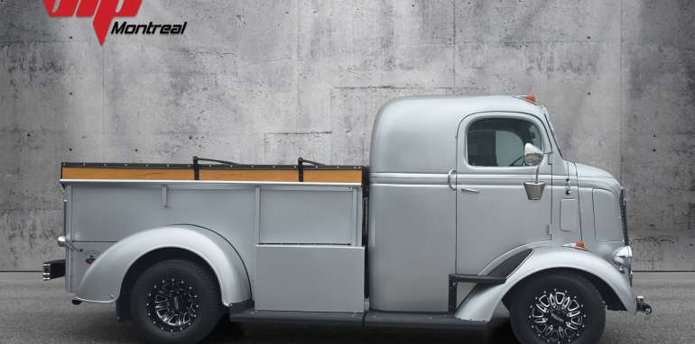 GMC COE 1938 argent