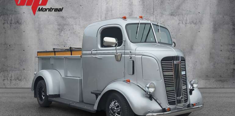GMC COE 1938 argent
