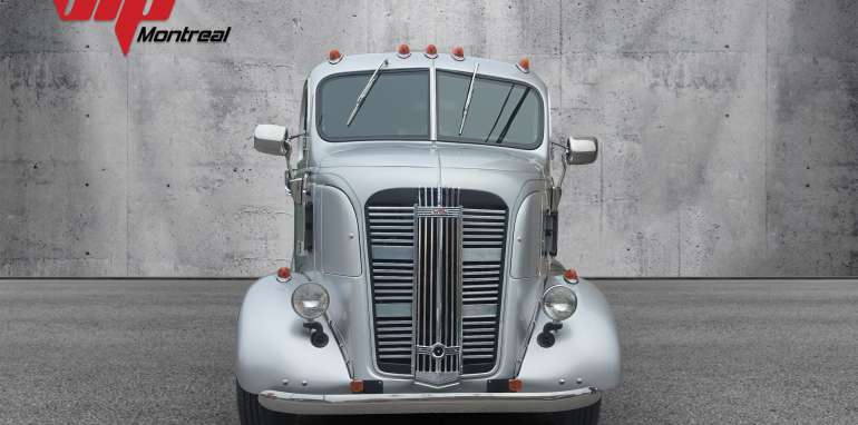 GMC COE 1938 argent