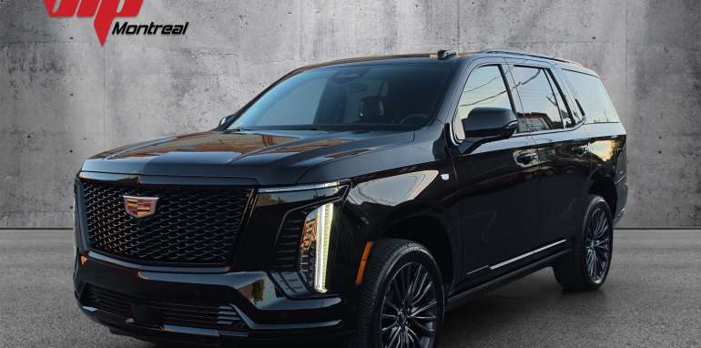 CADILLAC ESCALADE SPORT PLATINUM 2026 noir