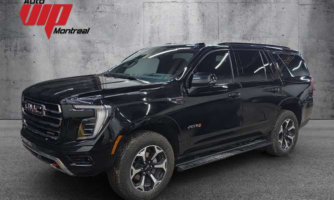 GMC YUKON AT4 2025 noir