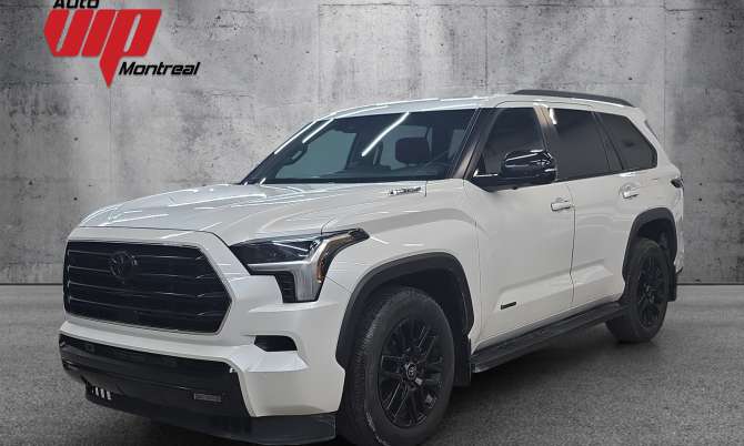 Toyota Sequoia Limited 2025 blanc