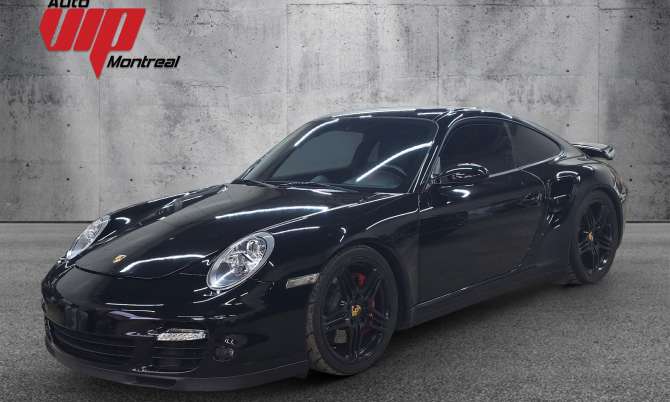 Porsche 911 Turbo 2007 noir