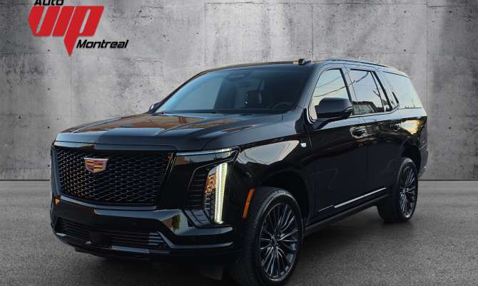 CADILLAC ESCALADE SPORT PLATINUM 2026 noir