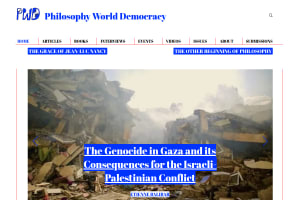 screenshot of Philosophy World Democracy