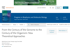 From the century of the genome to the century of the organism: New theoretical approaches