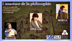 Cover slide from the talk “Anastase de la philosophie, anastase des sciences”
