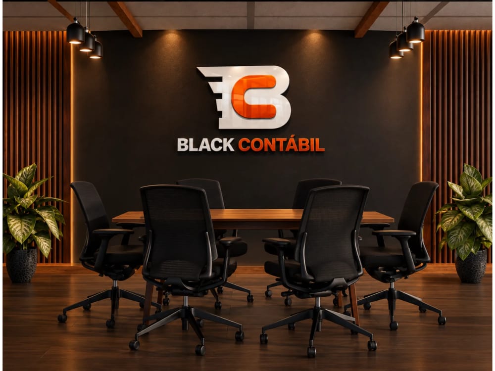 Black Contábil — Clareza para crescer sem surpresas — identidade visual