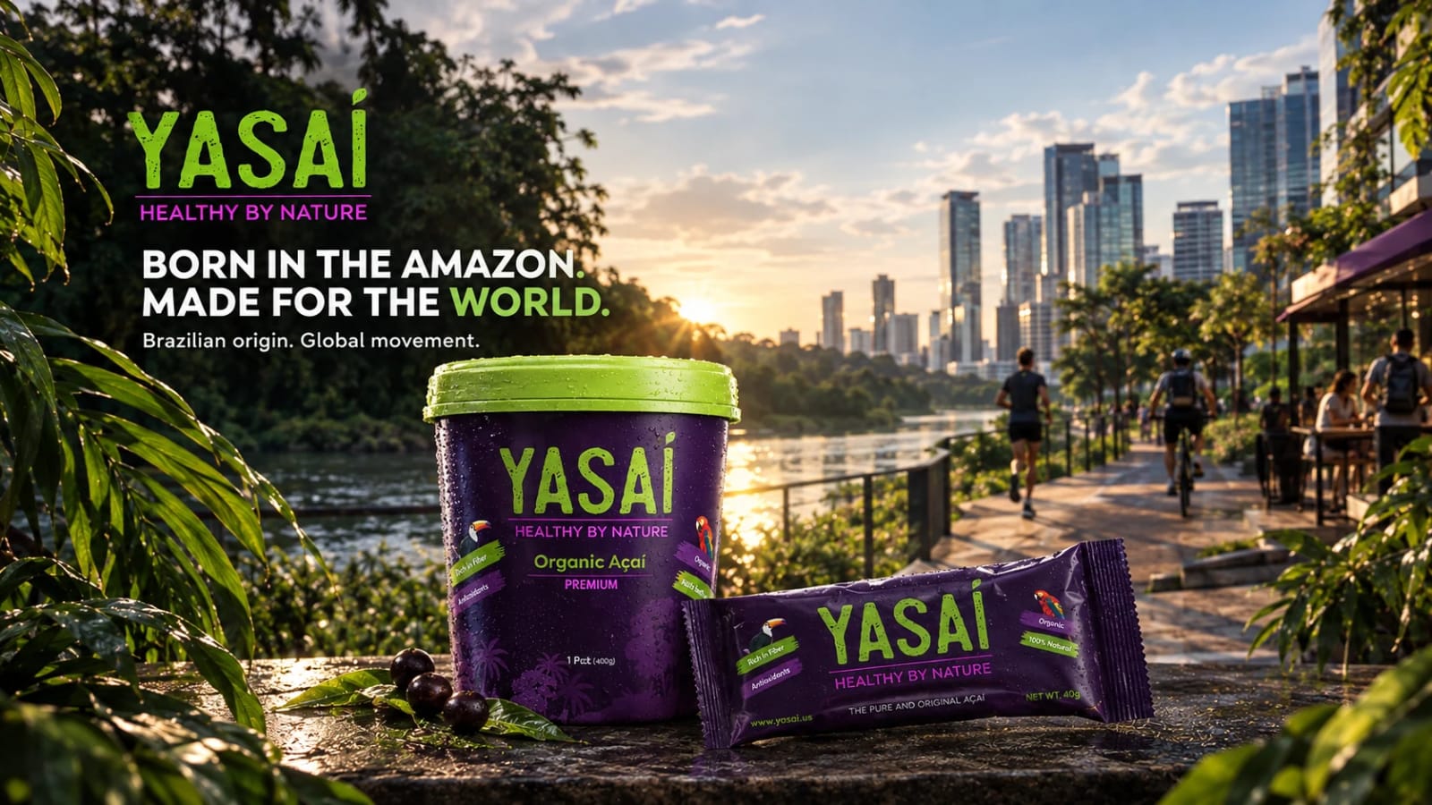 YASAÍ — Born in the Amazon. Made for the World.