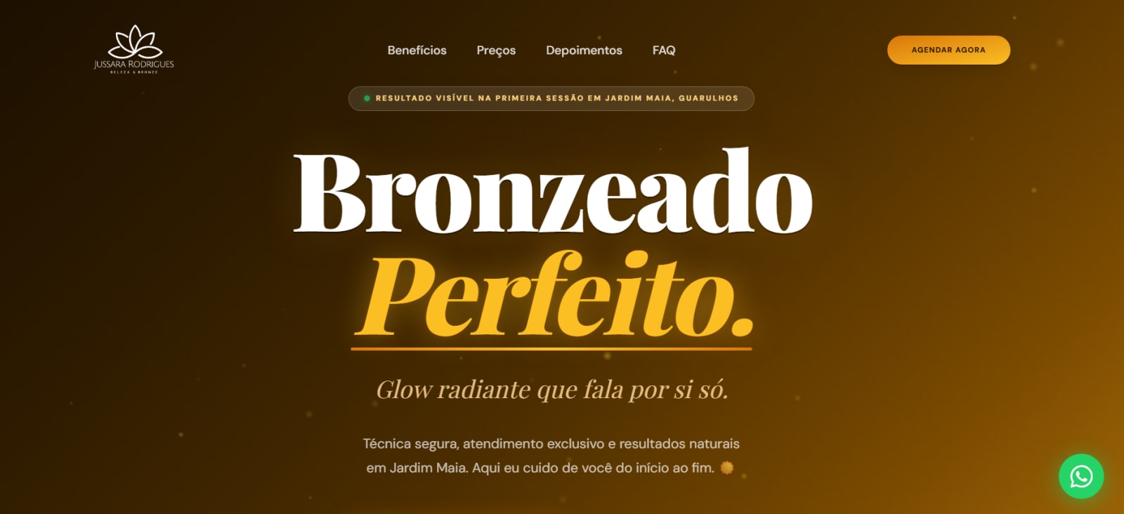 Capa do site bronzejr.com.br