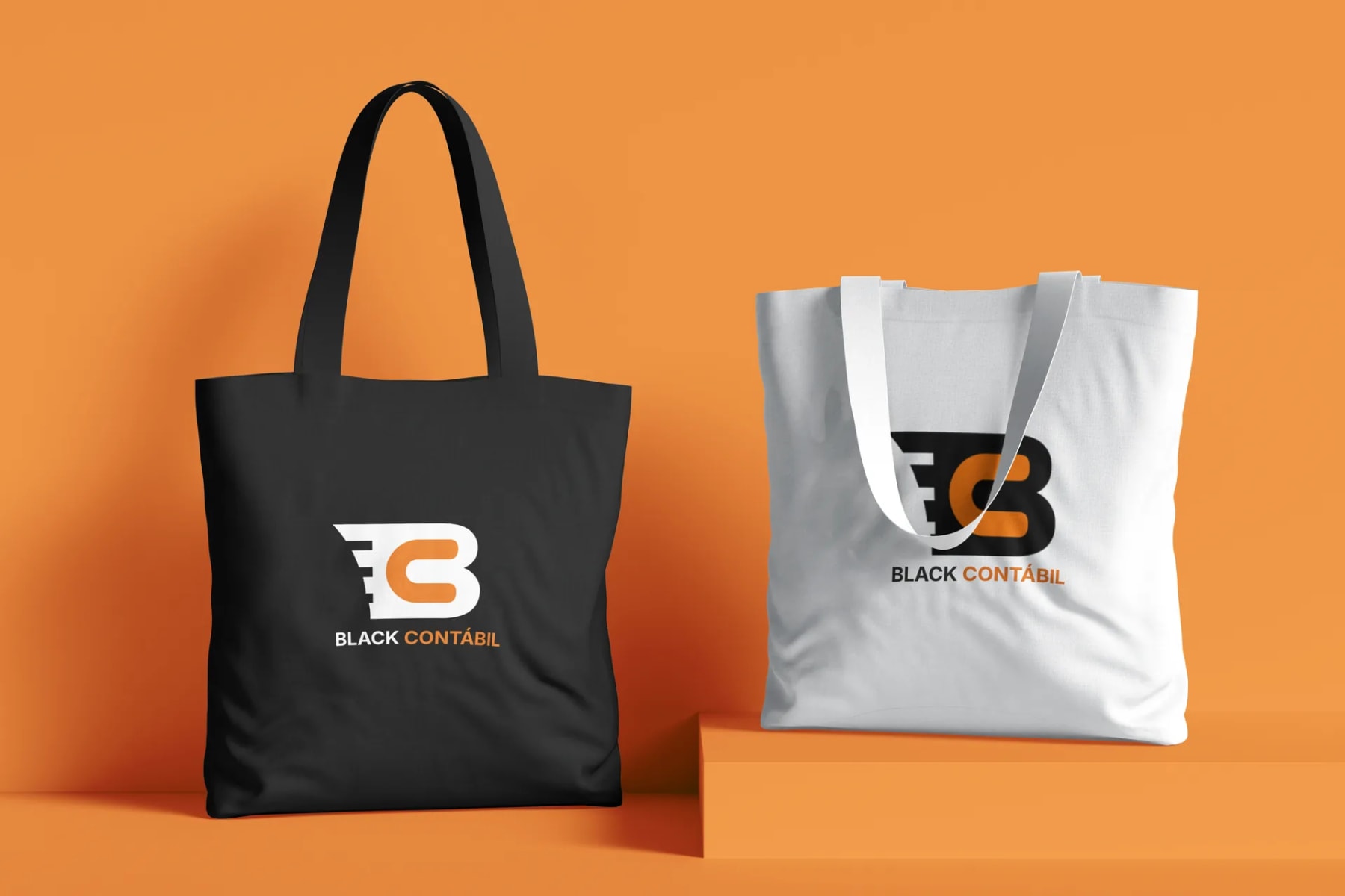 Sacolas Black Contábil