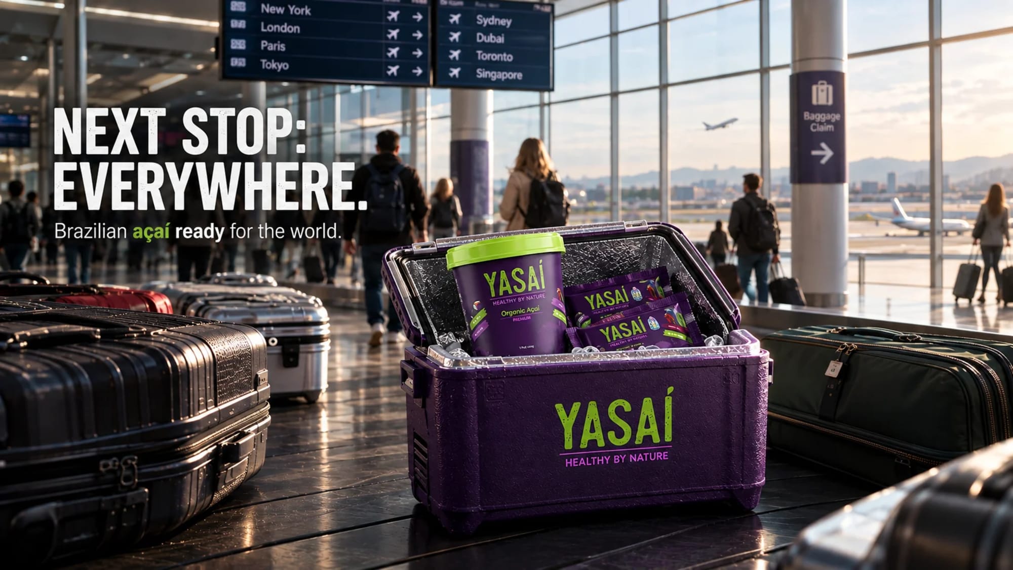 yasai next stop everywhere aeroporto