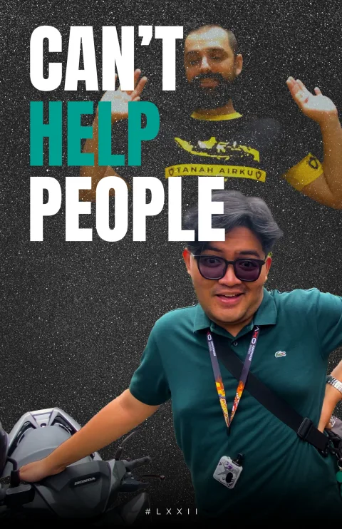 You CAN’T HELP PEOPLE