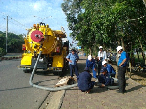 Hút bể phốt