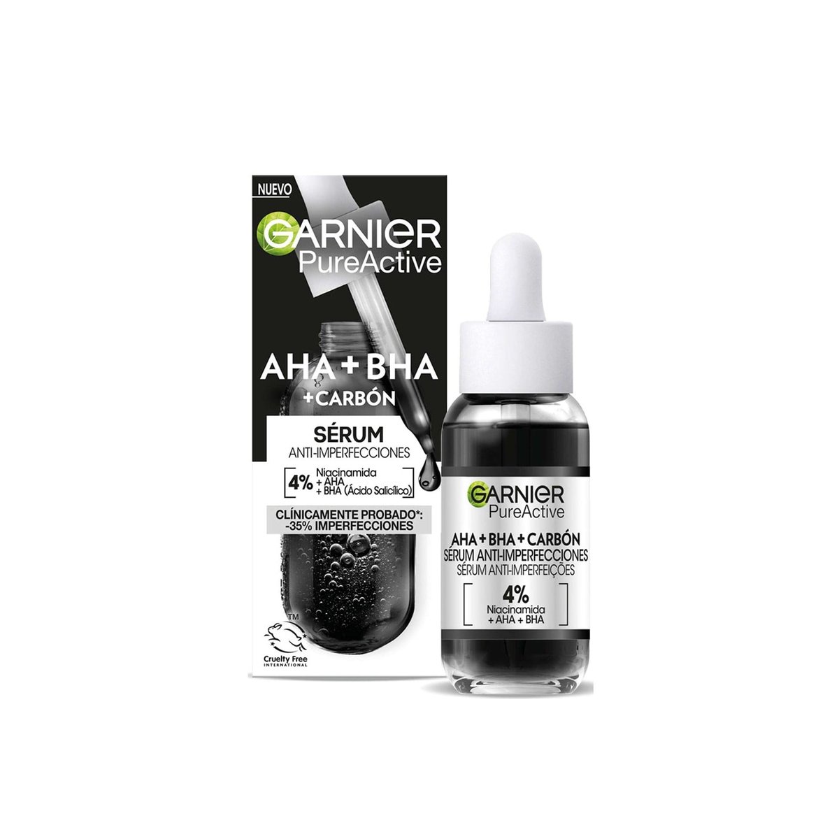 Serum Garnier Carbón Activo