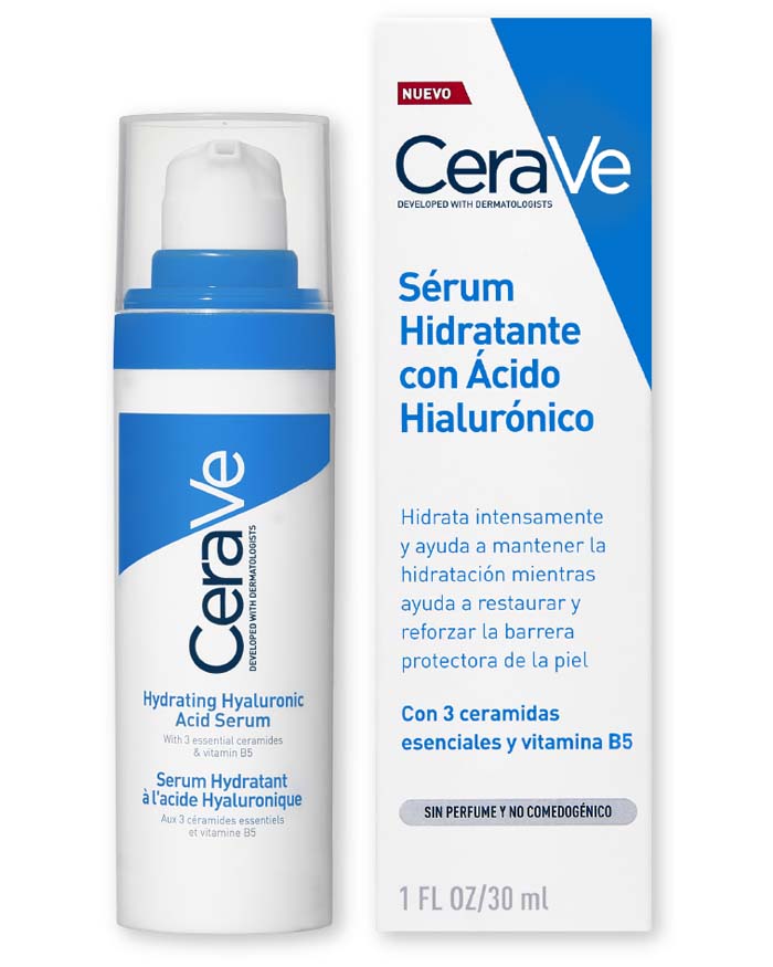 Sérum Hidratante con Ácido Hialurónico