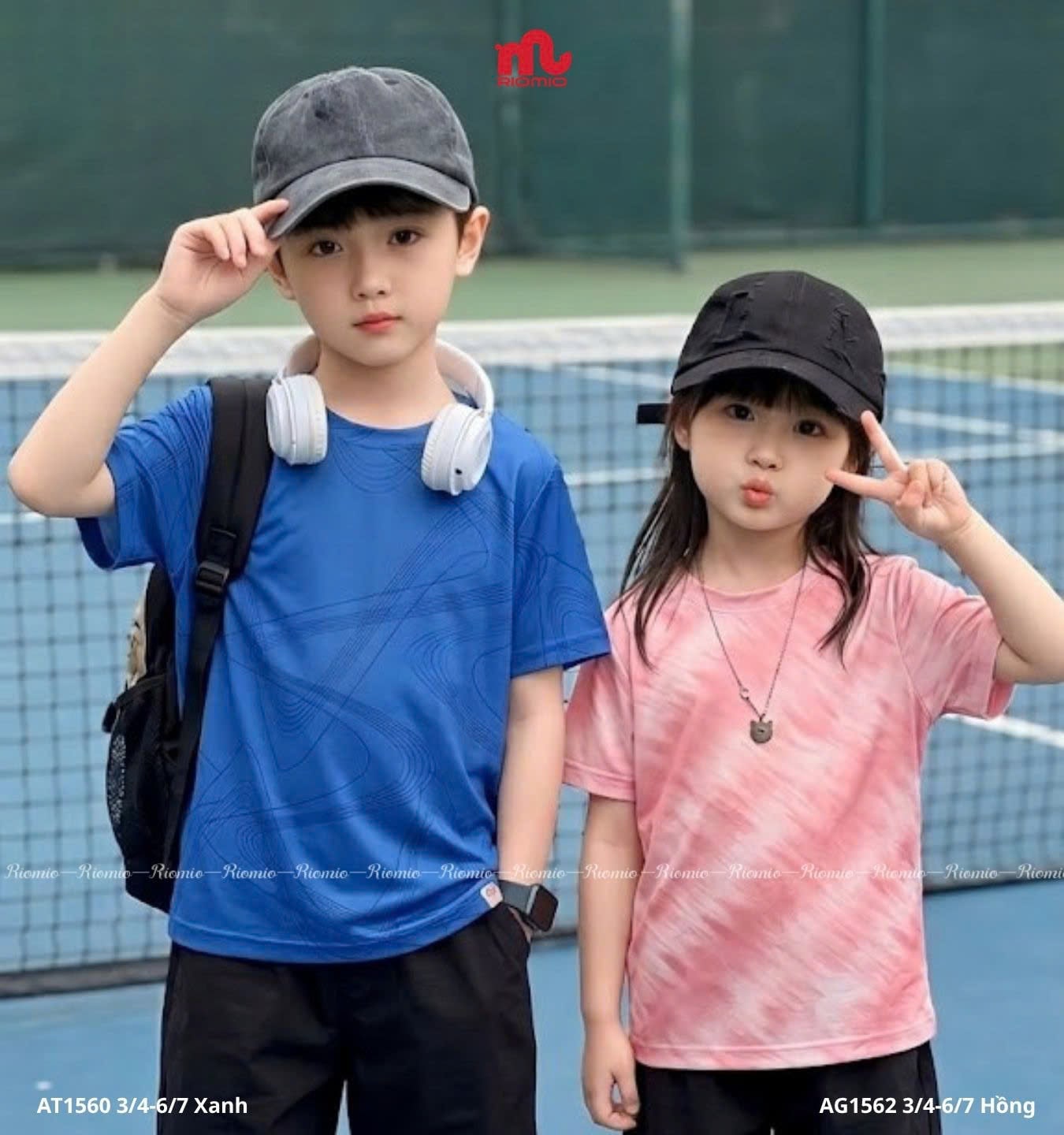 Áo thể thao Coolmax bé trai (3–7 tuổi)