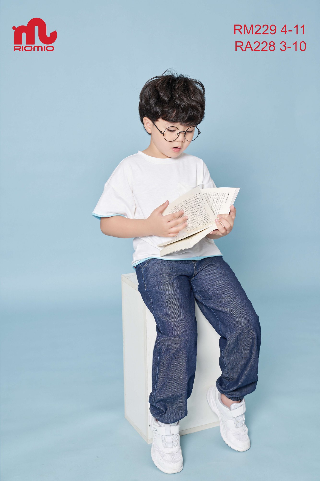 Quần jean bo gấu Mohamed unisex